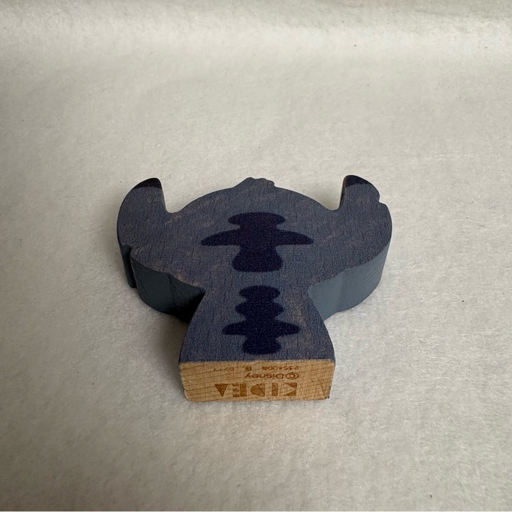 STITCH KIDEA Japan Small Wooden Figure Toy - Picture 6 of 9